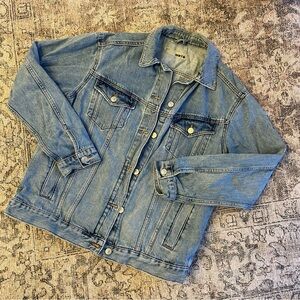 Topshop Oversized Denim Jacket